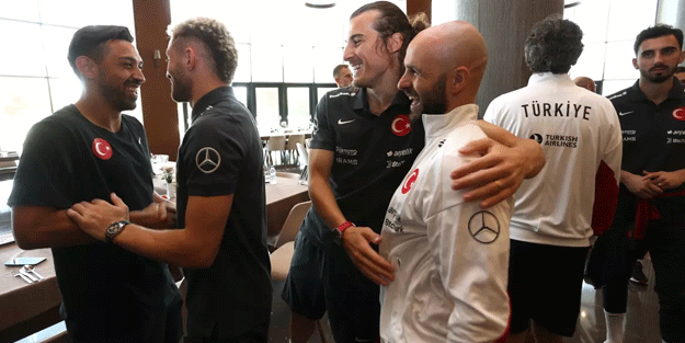 A Milli Futbol Takımı, Riva'da toplandı