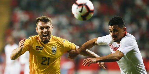A Milli Futbol Takımı, Ukrayna ile berabere kaldı