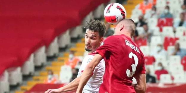 A Milli Takım 2-0'lık üstünlüğü koruyamadı