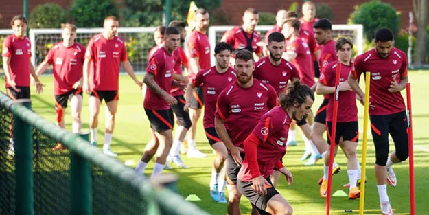 A Milli Takım, hazırlıklarını sürdürdü