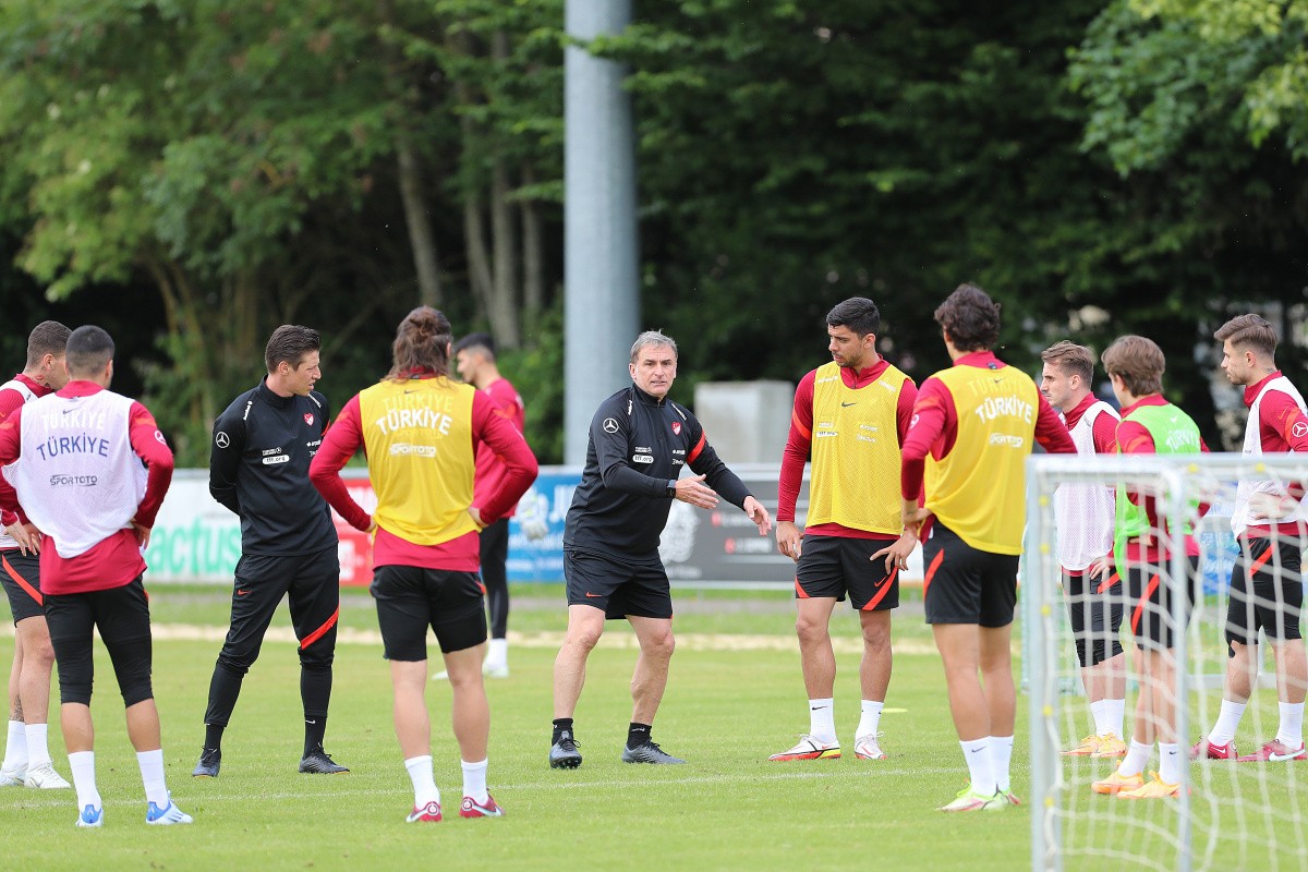 A Milli Takım'da Lüksemburg maçı hazırlıkları sürüyor