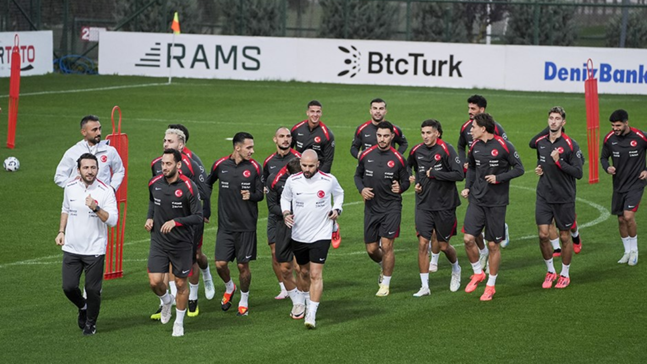 A Milliler hazırlıklara başladı: Hedef 3 puan!