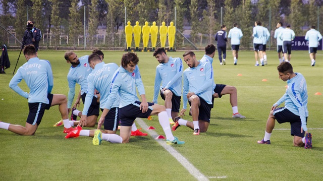 A Milliler Ukrayna maçı hazırlıklarına başladı