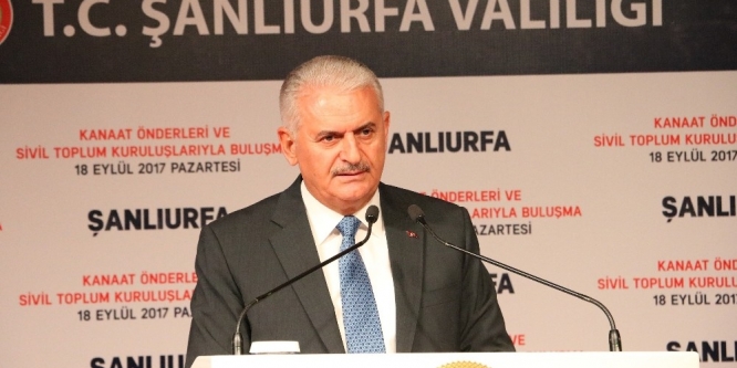 Başbakan Yıldırım Şanlıurfa’da STK’larla toplantı yaptı