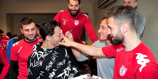 Samsunsporlu futbolcular ilerisi için umut saçtı