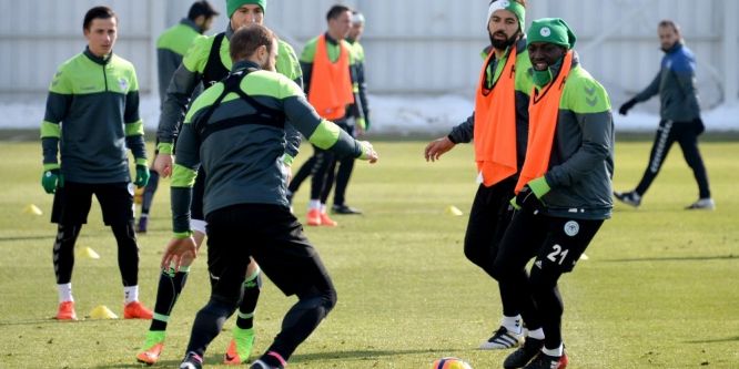 Konyaspor, Gençlerbirliği maçına hazırlanıyor