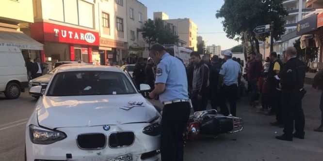 Kozan’da trafik kazası: 2 yaralı