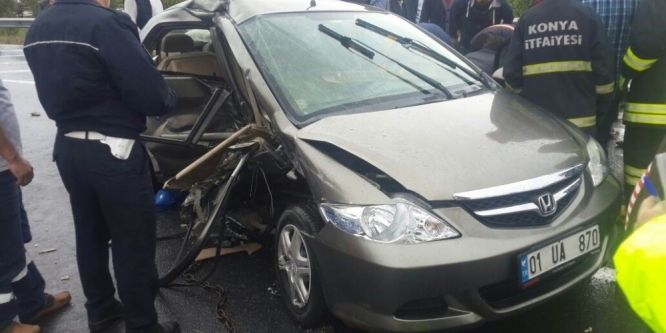 Kulu’da trafik kazası: 4 yaralı