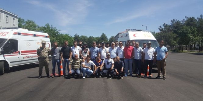 Batman’da ambulans sürücülerine eğitim