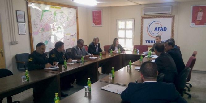 Suriyeli misafirler ile ilgili koordinasyon toplantısı