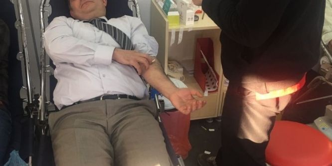 Patnos’ta kan bağışı kampanyası