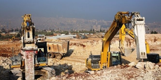 TOKİ 1. etap çalışmaları başladı