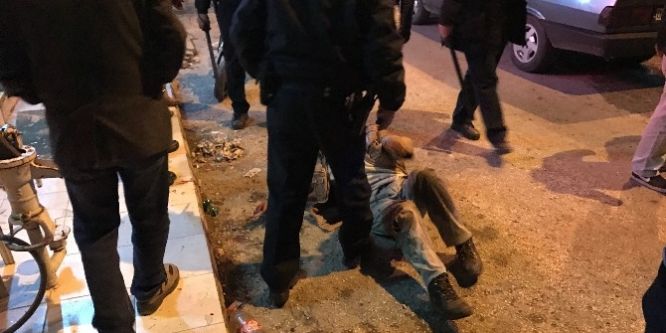 Veresiye tost yüzünden kavga çıktı!