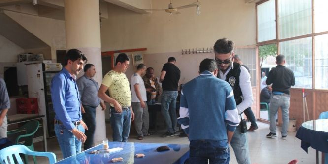 Kilis’te polisten şok uygulamalar