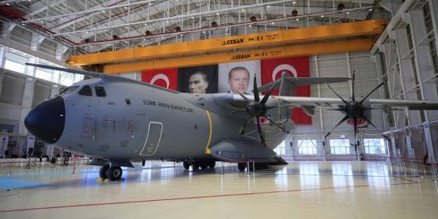 A400M'lere milli dokunuş! Sıraya girecekler