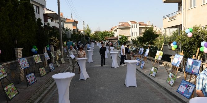 Çocuklar kendi sokaklarını tasarladı