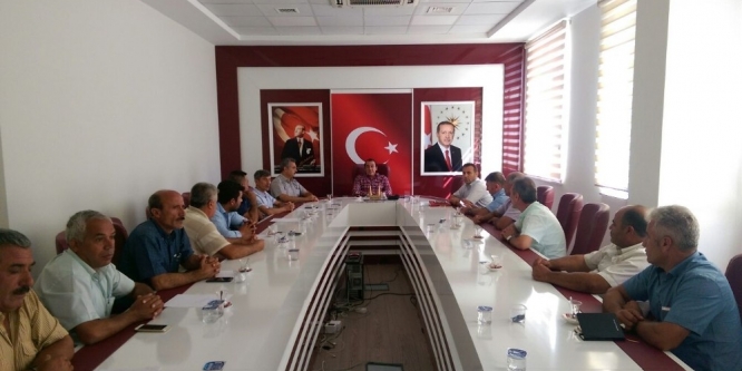 Kahta’da öğrenci servisleri ve okul güvenliği toplantısı yapıldı