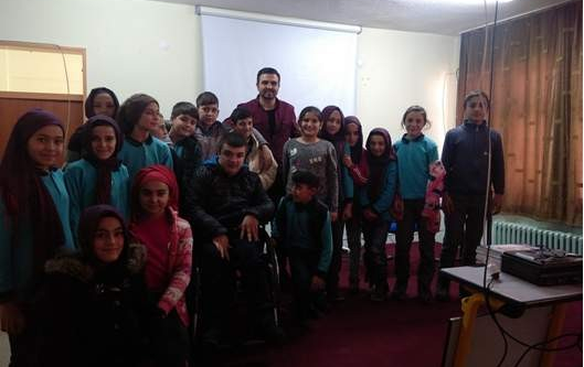 Afyonkarahisar'da çobanlar İmam Hatip Ortaokulu’nda “fotoğrafçılık” anlatıldı