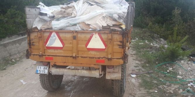 Çevreyi kirleten sürücüye örnek ceza