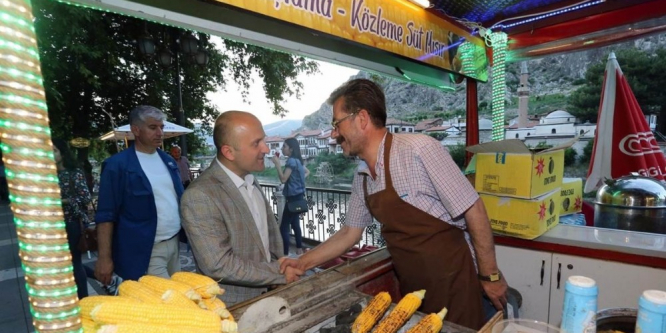 Vali Varol esnafı ziyaret etti