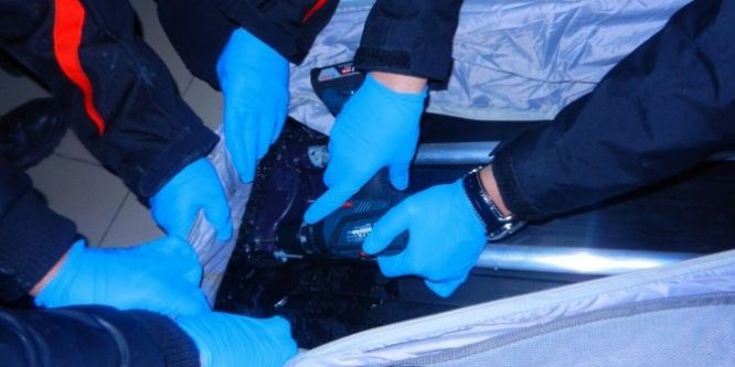 3 kilo 600 fram eroin ele geçirildi