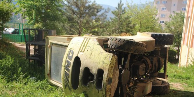 Bilecik’te forklift kazası: 1 yaralı