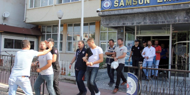 Organize suç örgütü şüphelisi 21 kişi adliyede