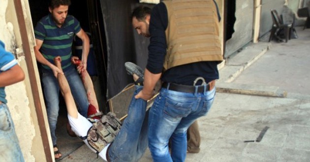 AA ekibine roketli saldırı: 1 ölü (Foto)