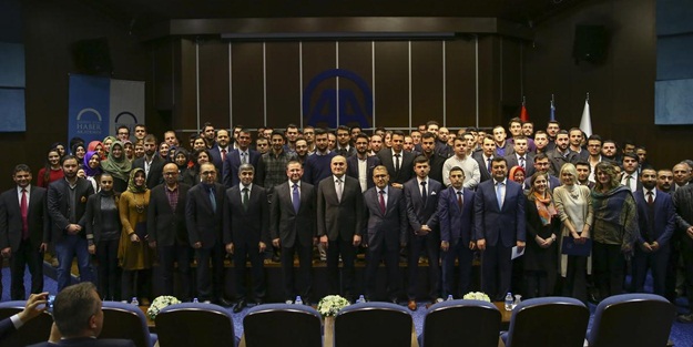 AA Haber Akademisinde mezuniyet heyecanı