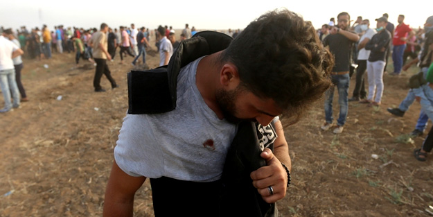 AA muhabiri Gazze sınırında vuruldu!