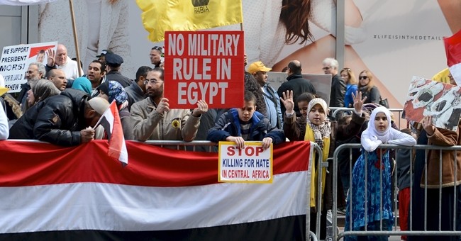 New York'ta 'Rabia' ve 'Erdoğan' sloganları