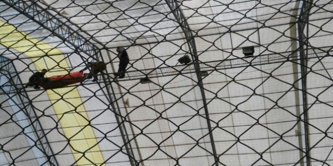 AFAD elektrik akımına kapılan işçiyi, kurtardı