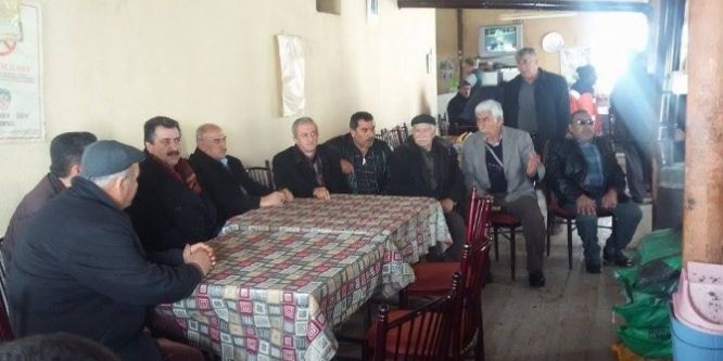 Başkan’ndan esnaf ve taziye ziyareti