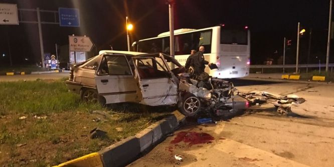 Tosya’da trafik kazası: 1 yaralı