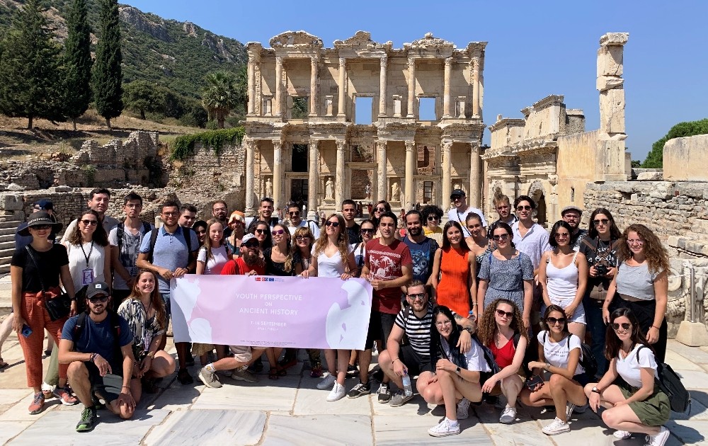 AB Antik Tarihe Genç Bakış Ekibi, Aydın’daki ören yerlerini öğrendi 
