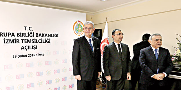 AB Bakanlığı İzmir Temsilciliği açıldı