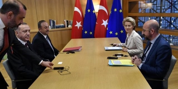 AB ile gergin zirve! Erdoğan kızıp görüşmeyi terk etti