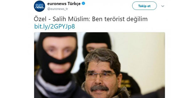 AB medyası teröristbaşını aklıyor!