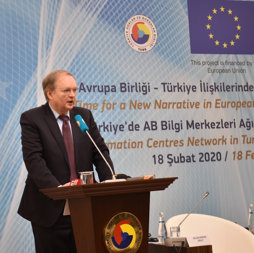 AB Türkiye Delegasyonu Başkanı Büyükelçi Berger: 