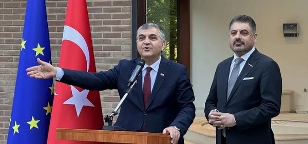 AB-Türkiye işbirliği konulu resepsiyon düzenlendi