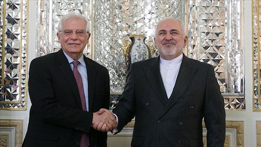 AB Yüksek Temsilcisi Borell Tahran'da Zarif'le 'nükleer anlaşmayı' görüştü