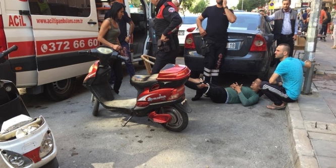 Polis baba, kendisine saldıran oğlunu vurdu