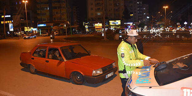 Abart egzoz kullanan sürücülere ceza yağdı