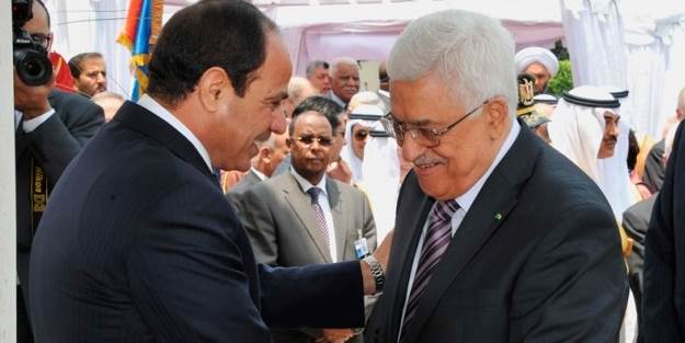 Abbas'tan Sisi'ye tam destek