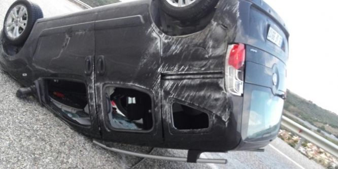 Kuşadası’nda trafik kazası: 1 yaralı