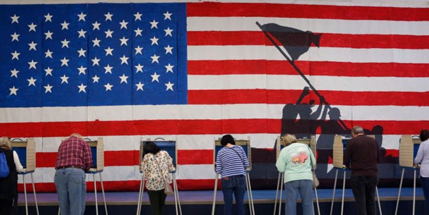 ABD 56 milyondan fazla seçmen oy verdi