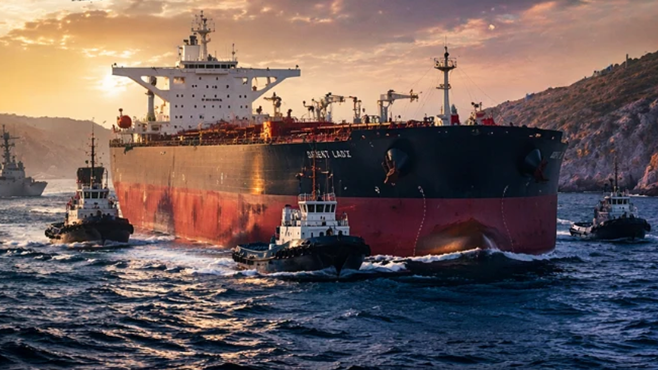 ABD ablukası delik deşik! Süpertanker Hürmüz'de!