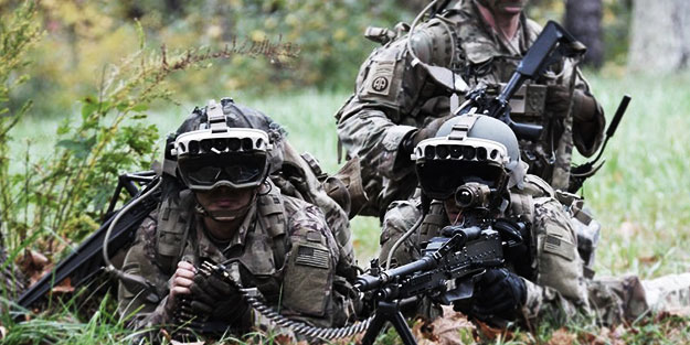 ABD askerleri savaş alanında IVAS gözlükleri kullanacak