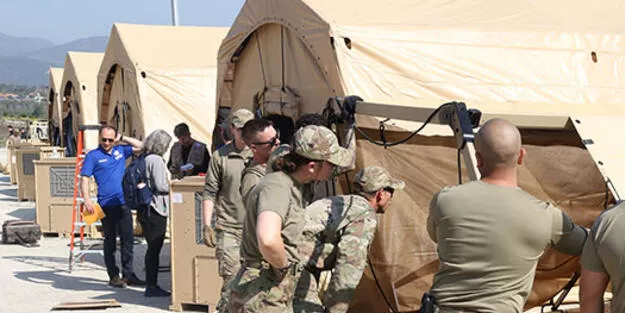 ABD askerleri taraftardan sahra hastaneleri Türkiye'de o noktada kuruluyor! Şimdi de bu adımı attılar