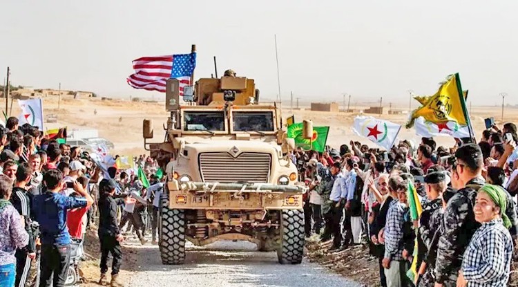 ABD ateşle oynuyor: PKK aşığı ABD ordusu, PKK/YPG bölgesine takviye gönderdi